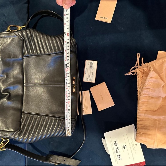 BLACK FRIDAY PRICE
Miu Miu 100% authentic Large 3Way Bag - Picture 6 of 14